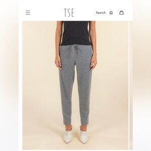 Cashmere TSE Gray Jogger Pants